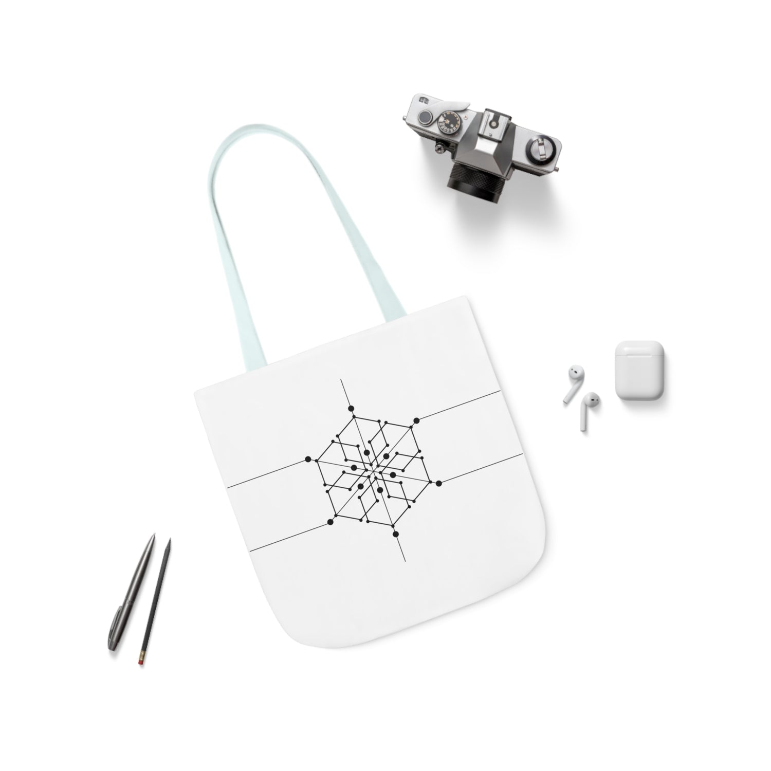 Canvas Tote Bag - Blockchain