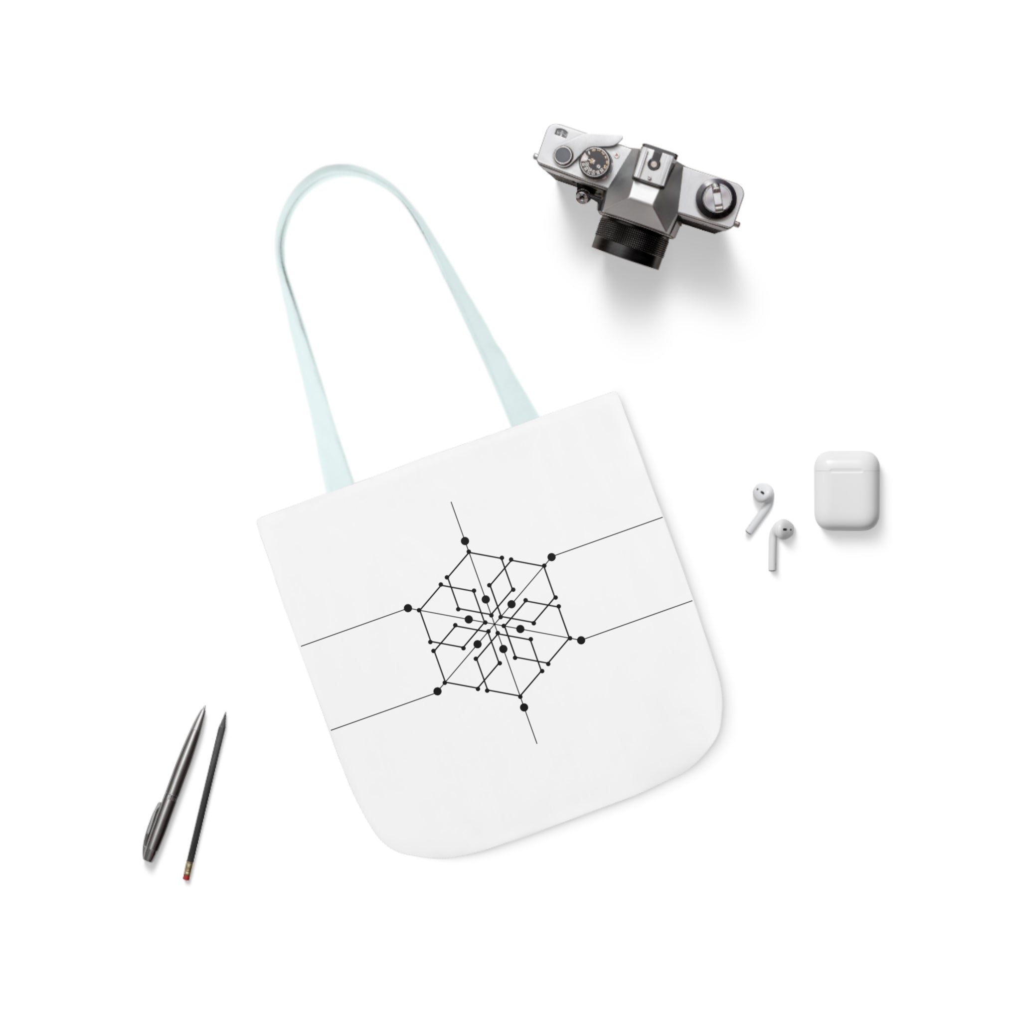 Canvas Tote Bag - Blockchain
