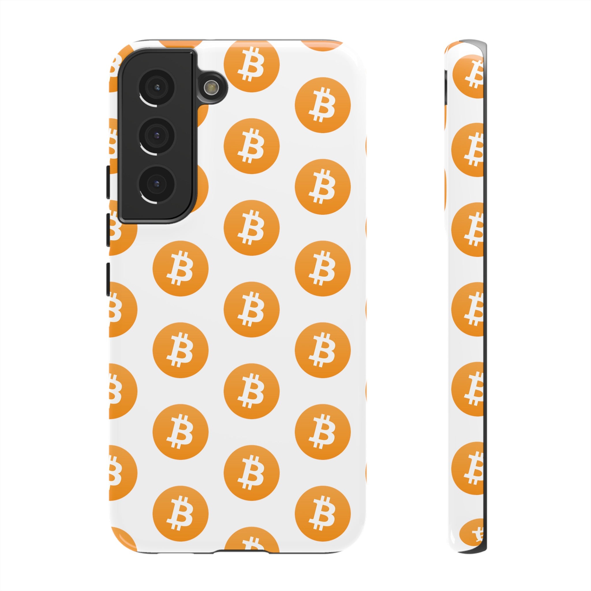 Phone Tough Case - Bitcoin White Background