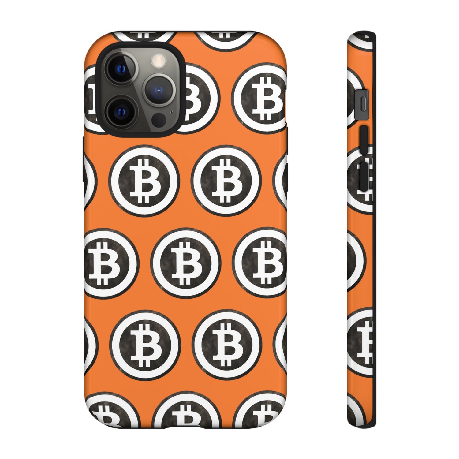 Phone Tough Case - B Logo Orange Background