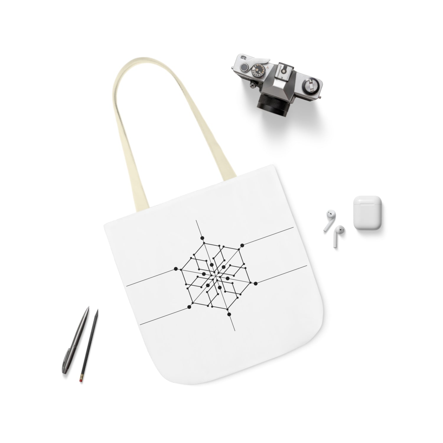 Canvas Tote Bag - Blockchain