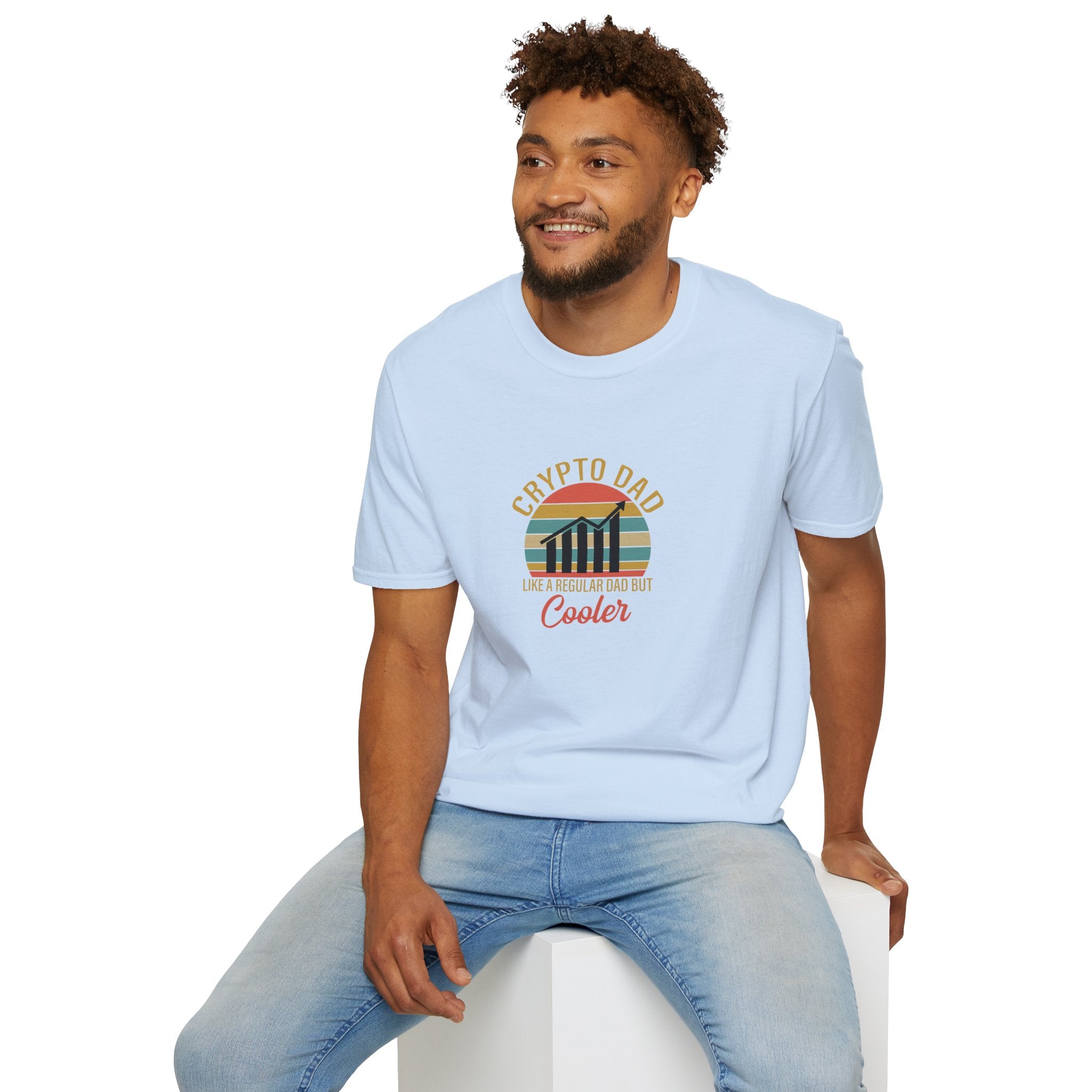 Crypto Dad - Like a Regular Dad But Cooler T-Shirt