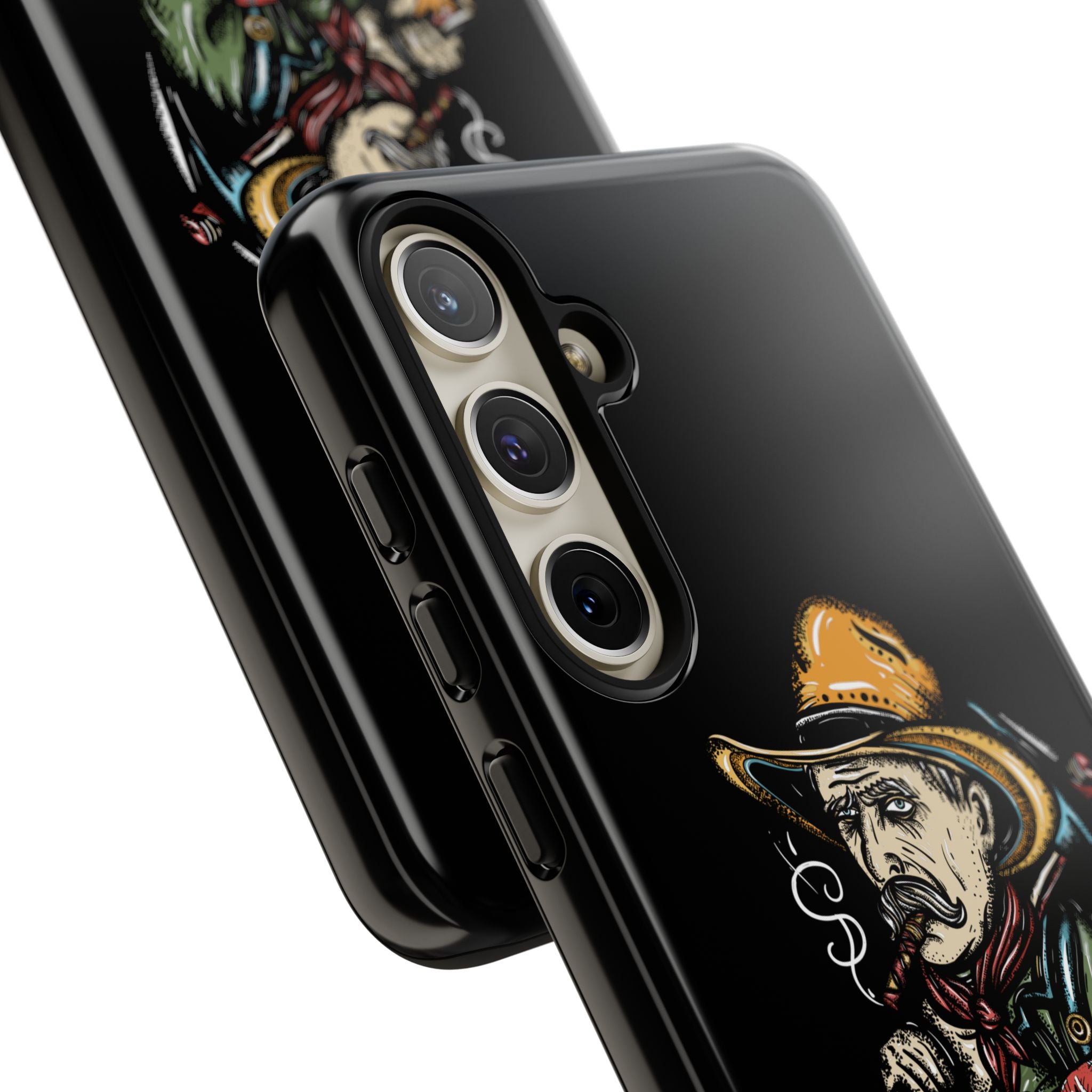 Phone Tough Case - Bitcoin Smoking Man