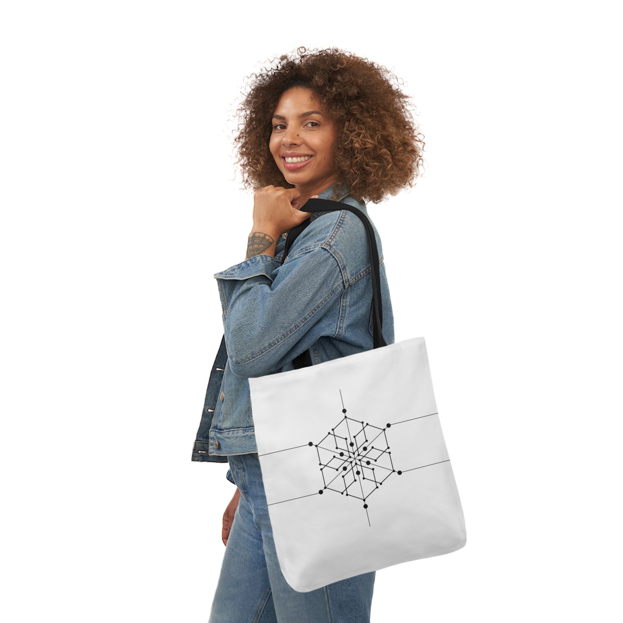 Canvas Tote Bag - Blockchain