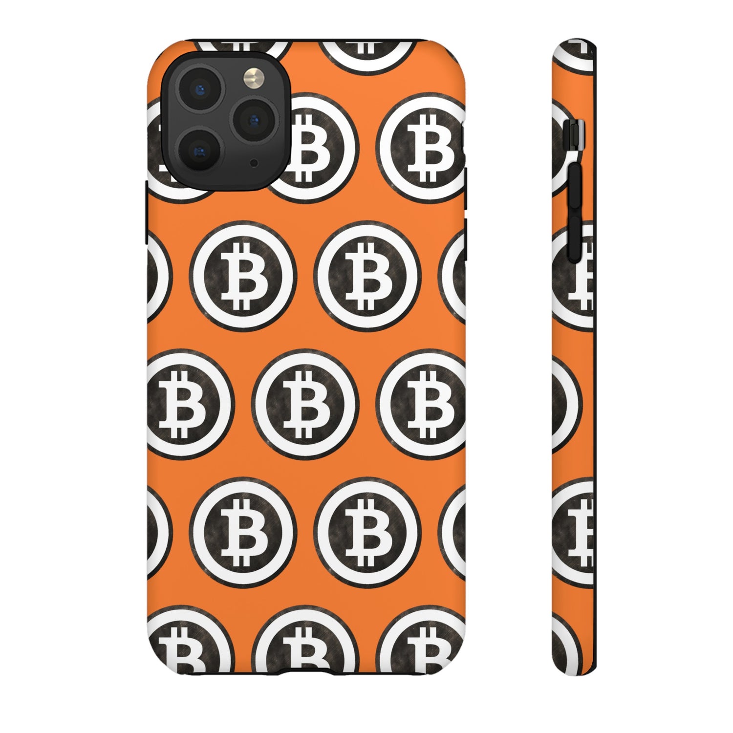 Phone Tough Case - B Logo Orange Background