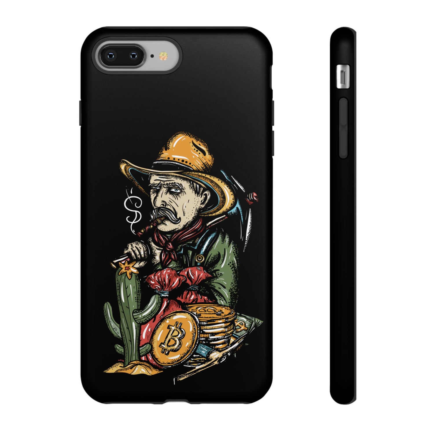Phone Tough Case - Bitcoin Smoking Man