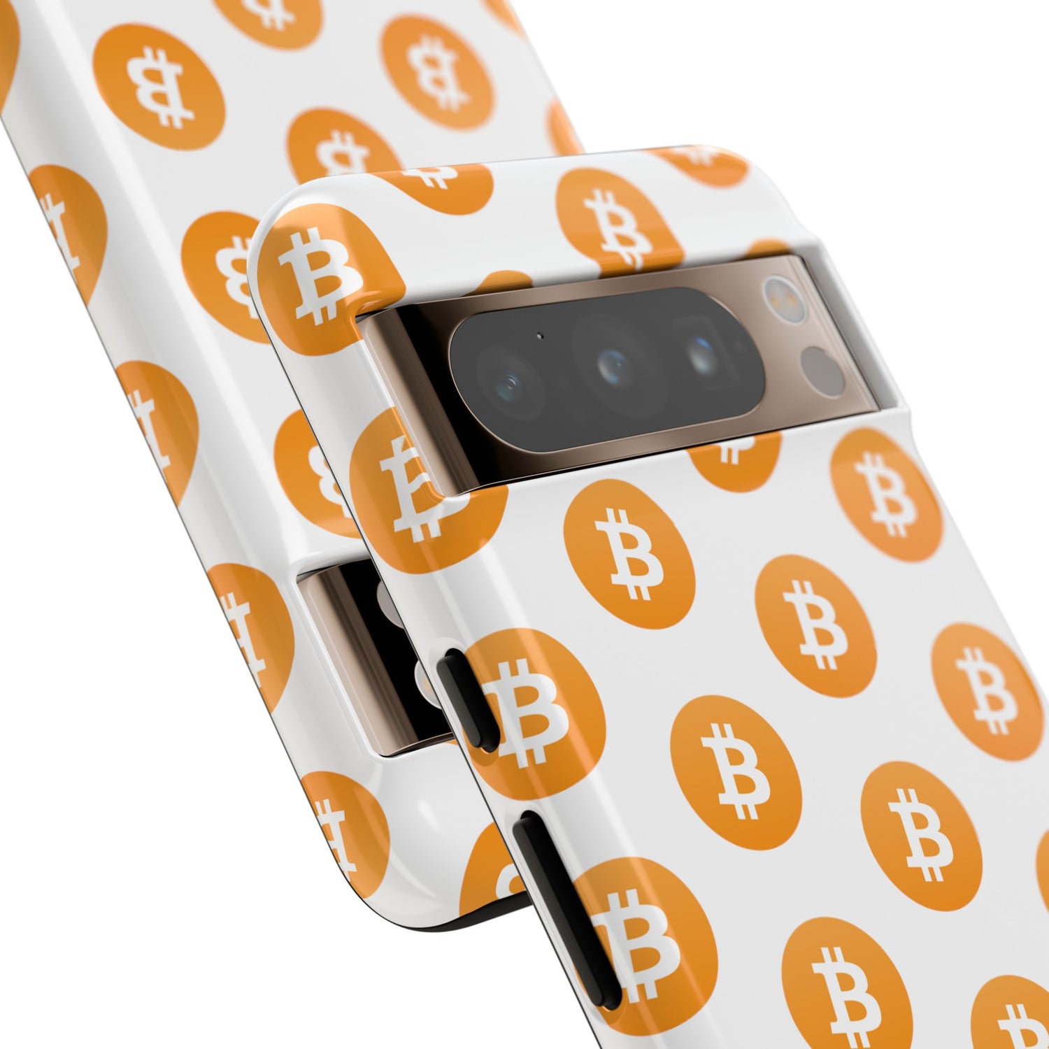 Phone Tough Case - Bitcoin White Background