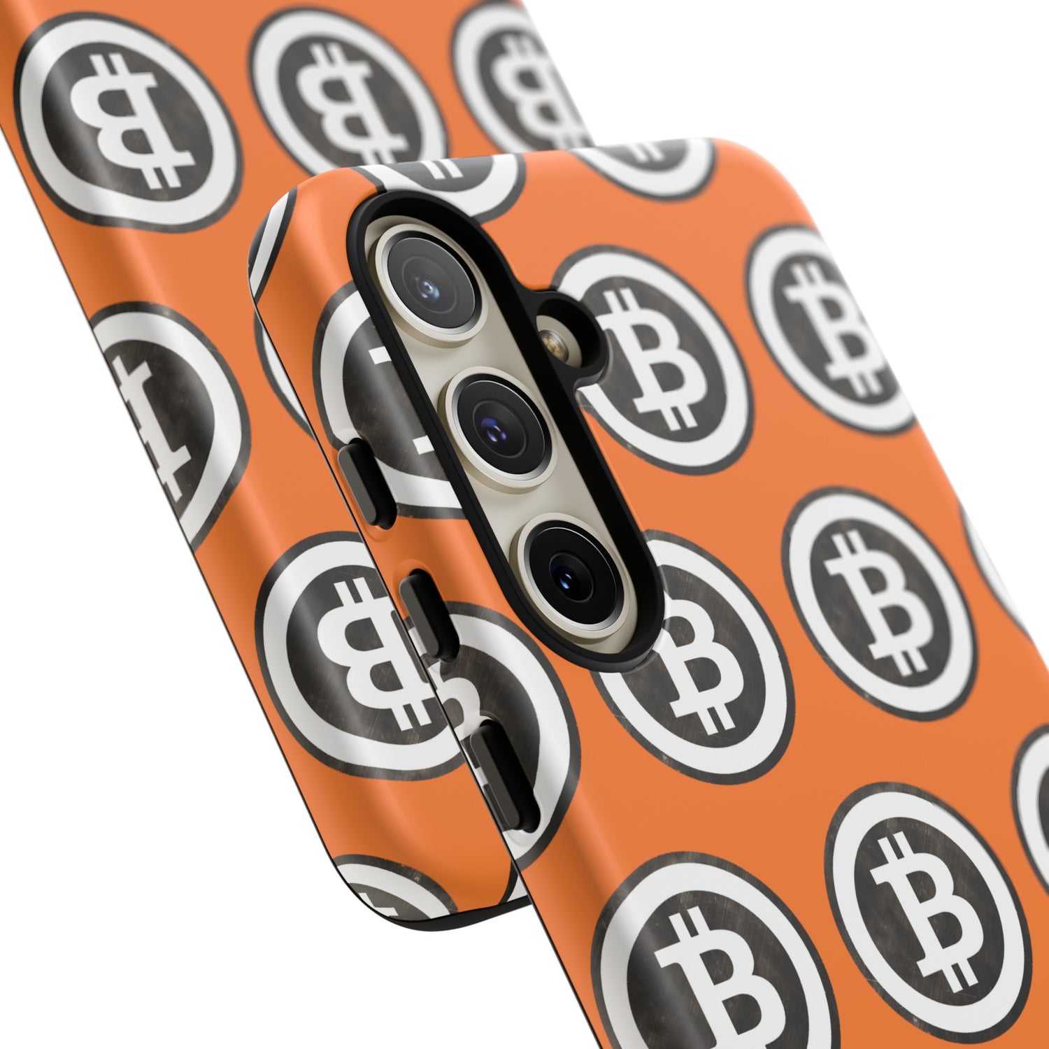 Phone Tough Case - B Logo Orange Background