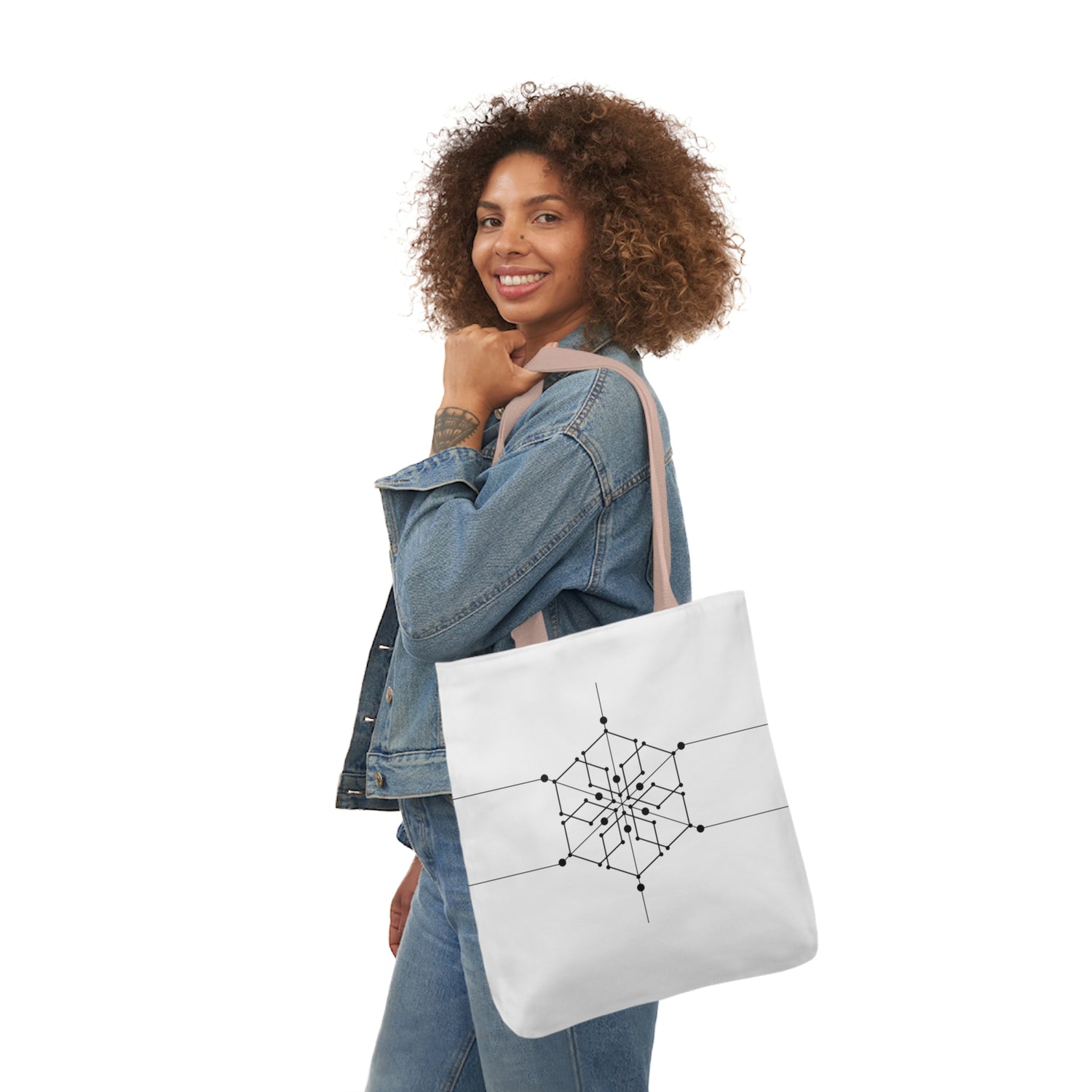 Canvas Tote Bag - Blockchain