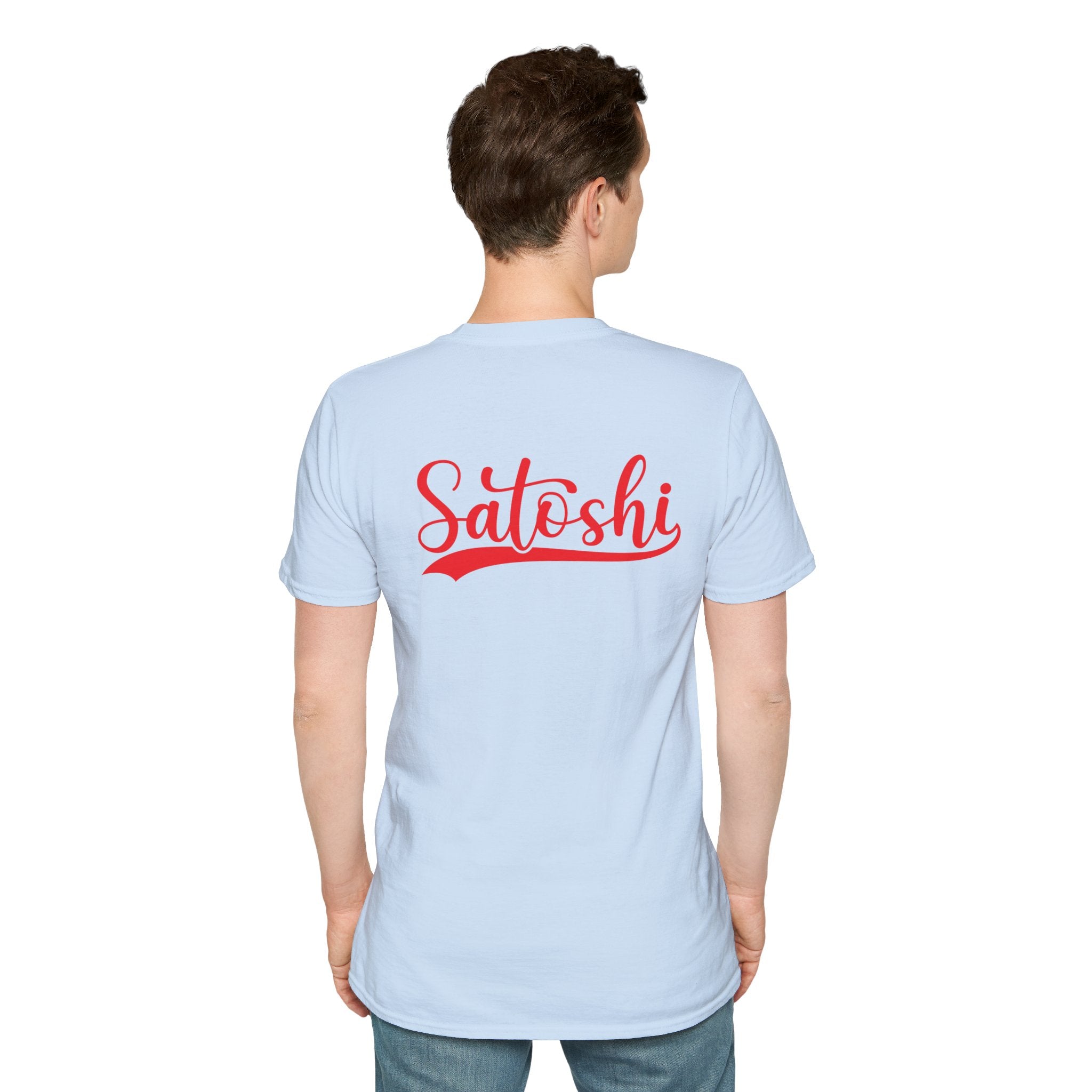 Satoshi (Back) - T-Shirt