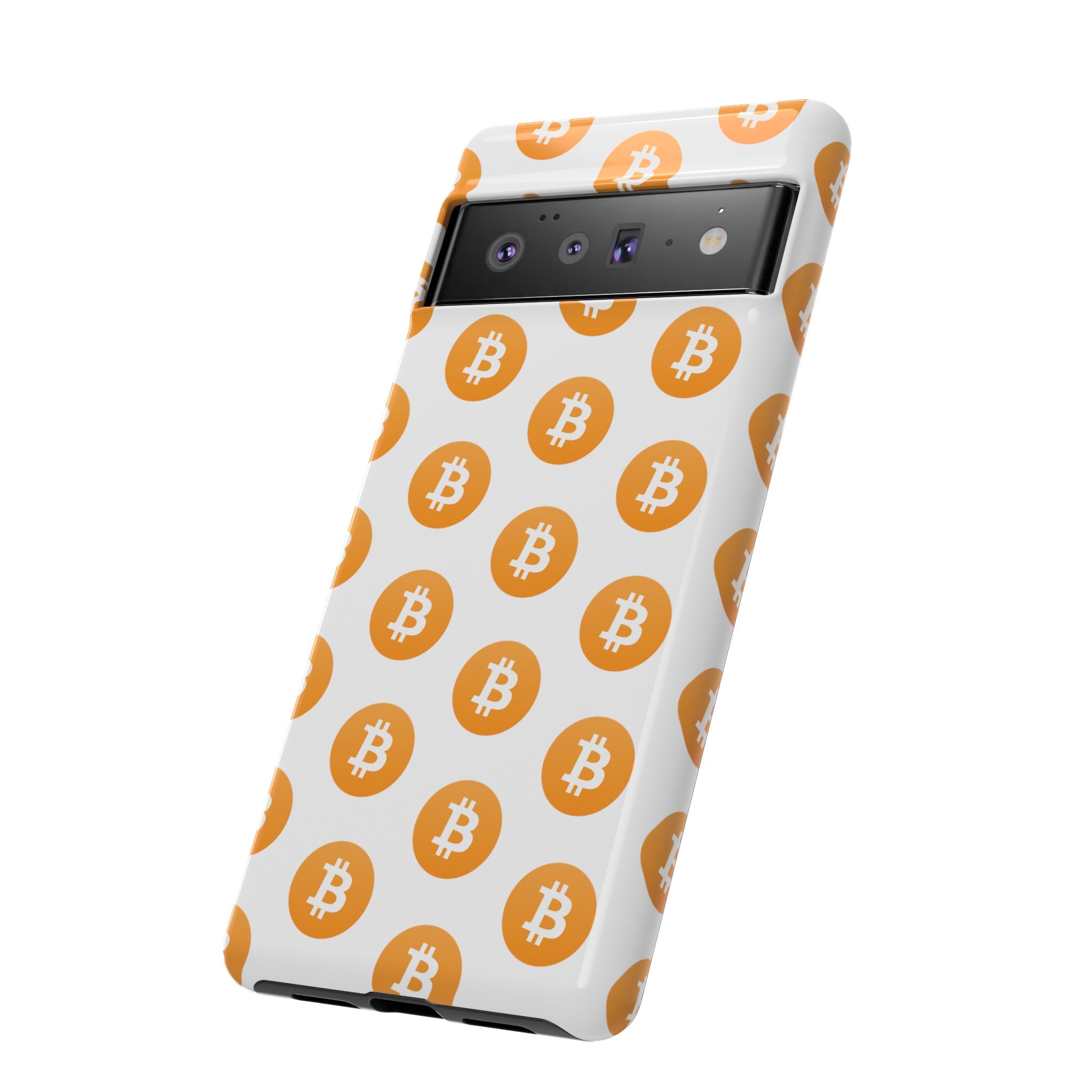 Phone Tough Case - Bitcoin White Background