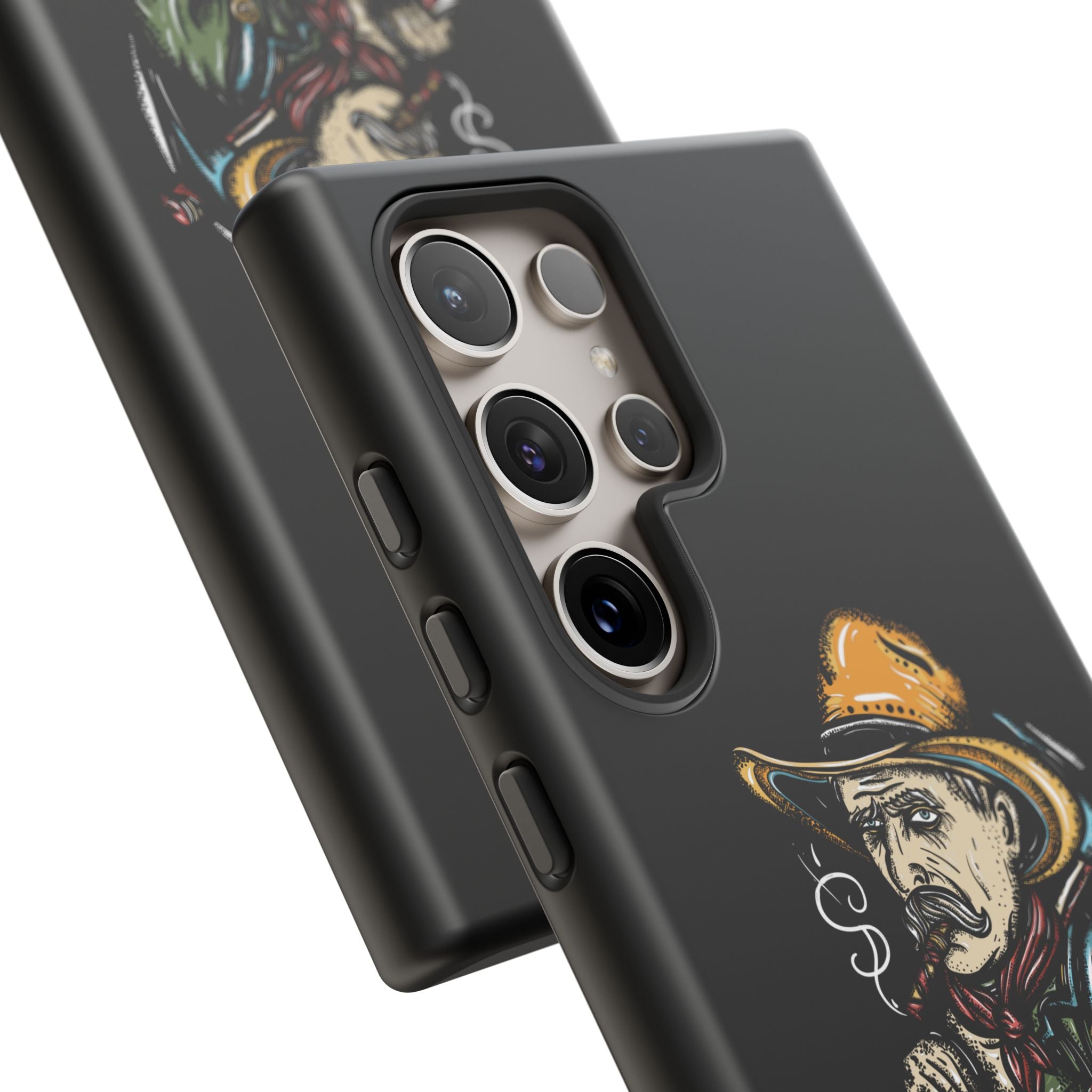Phone Tough Case - Bitcoin Smoking Man