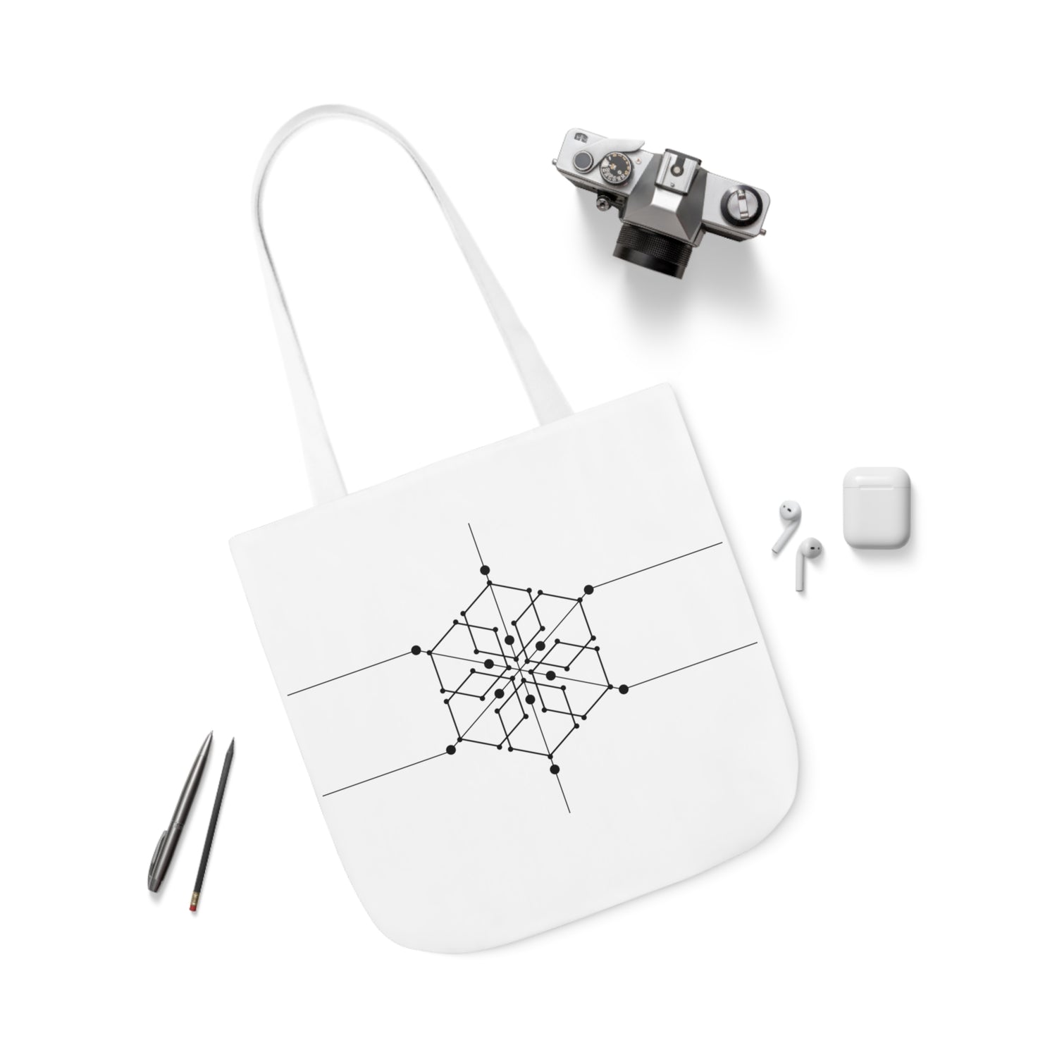 Canvas Tote Bag - Blockchain