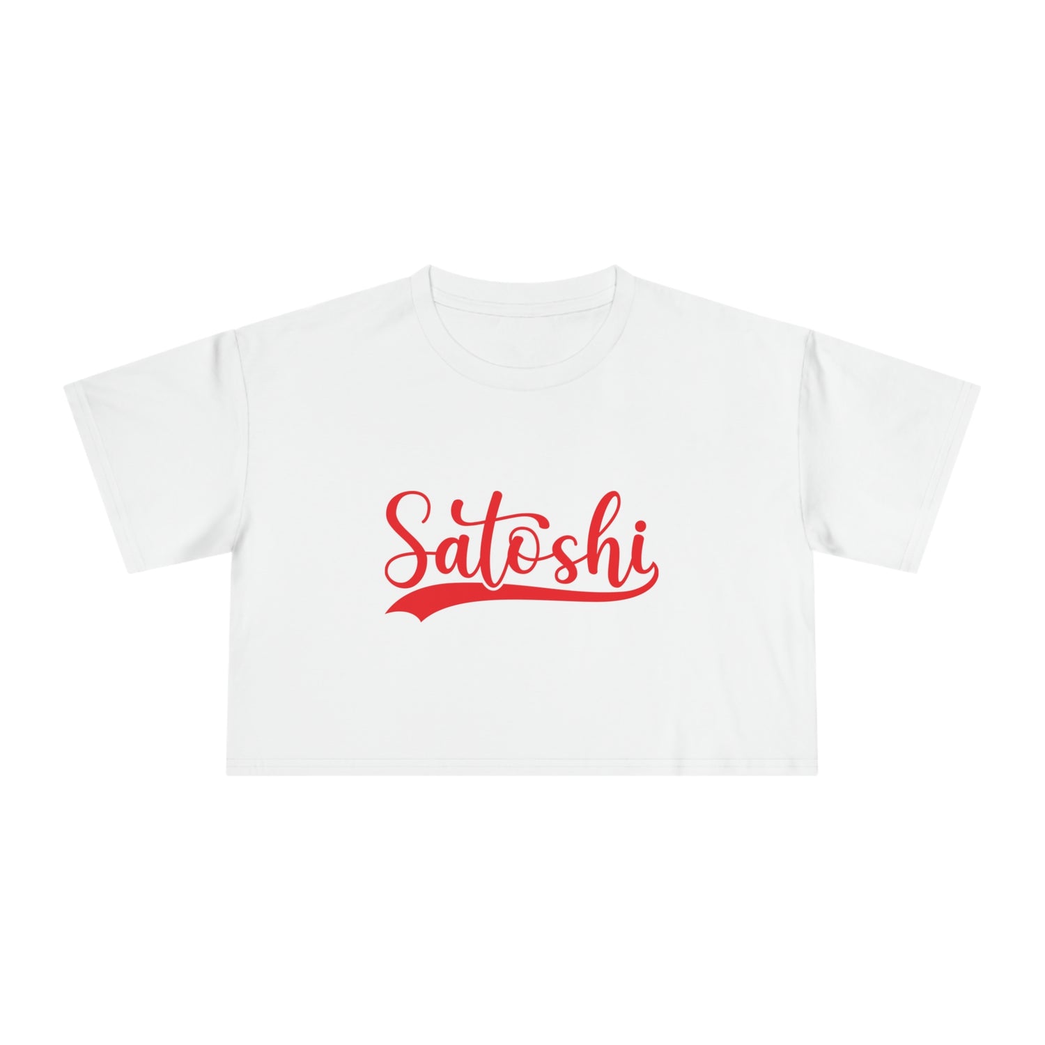 Crop Tee - Satoshi