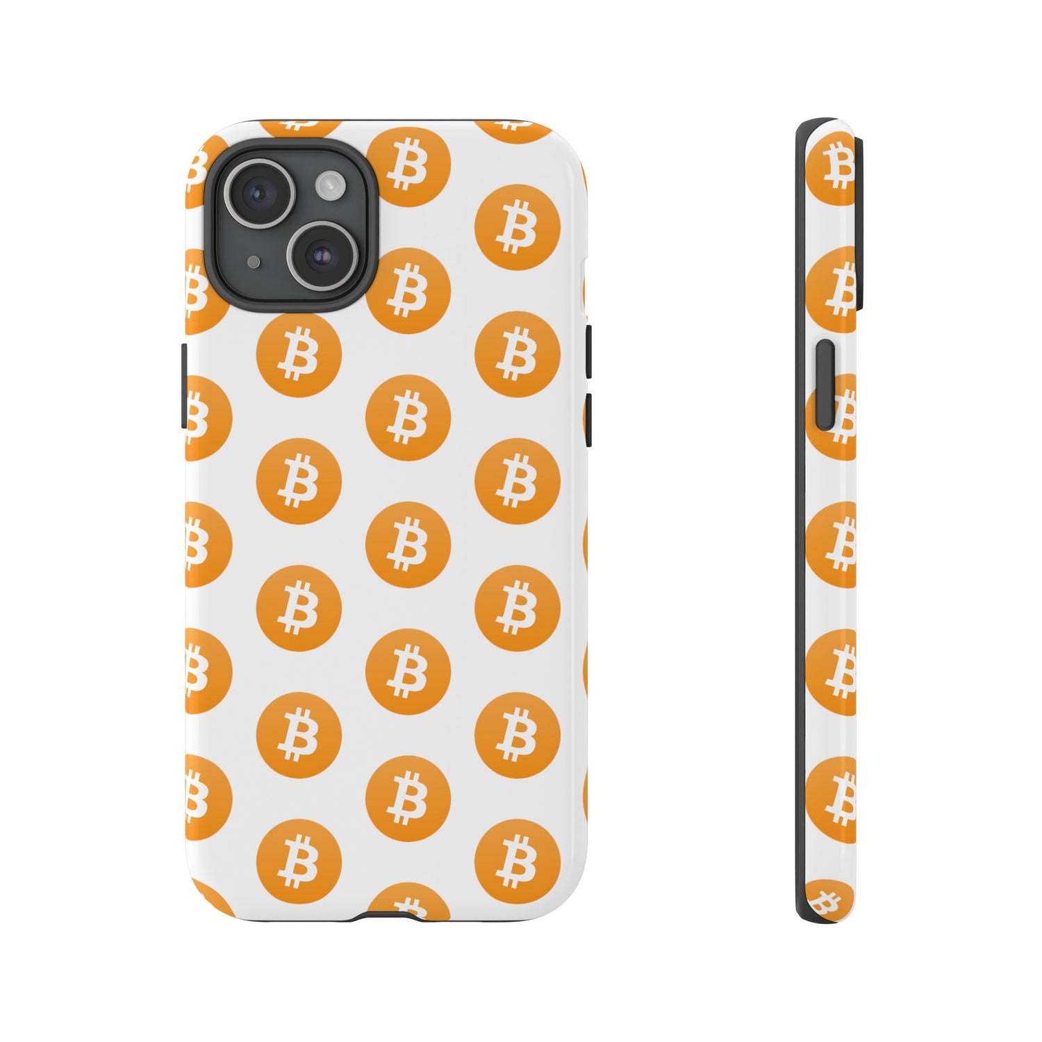 Phone Tough Case - Bitcoin White Background