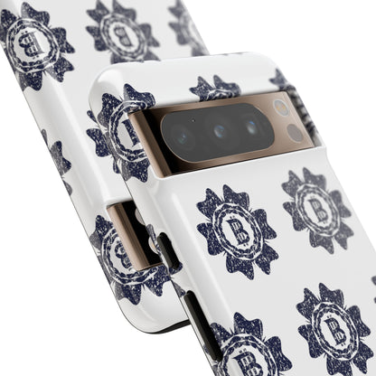 Phone Tough Case - Bitcoin Stamp White Background