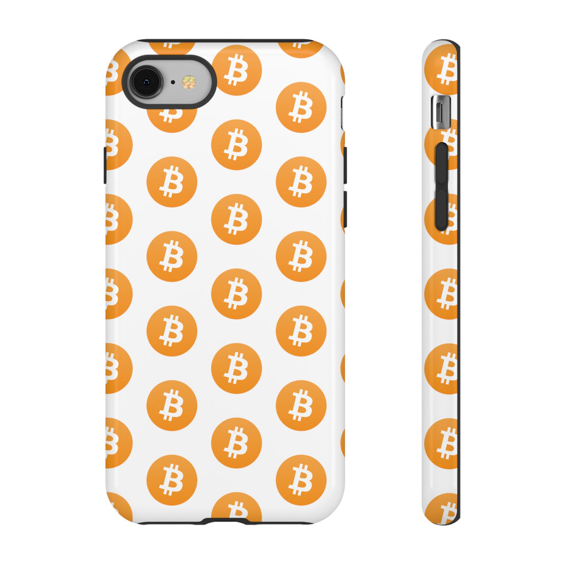 Phone Tough Case - Bitcoin White Background