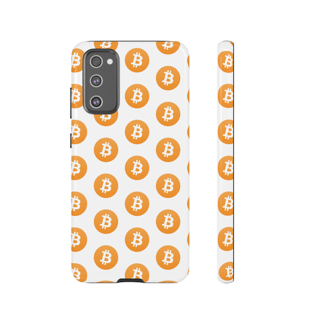 Phone Tough Case - Bitcoin White Background