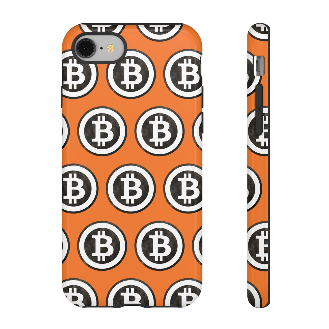 Phone Tough Case - B Logo Orange Background