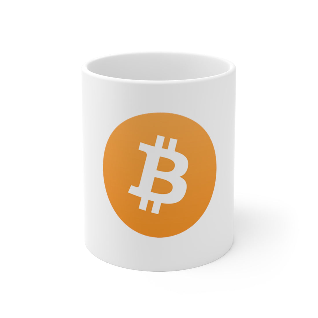 Coffee Cup - Bitcoin Logo