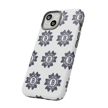 Phone Tough Case - Bitcoin Stamp White Background