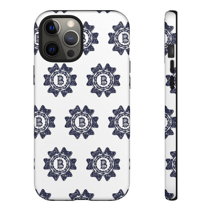 Phone Tough Case - Bitcoin Stamp White Background