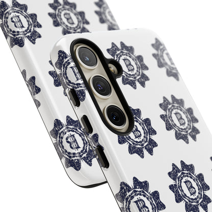 Phone Tough Case - Bitcoin Stamp White Background