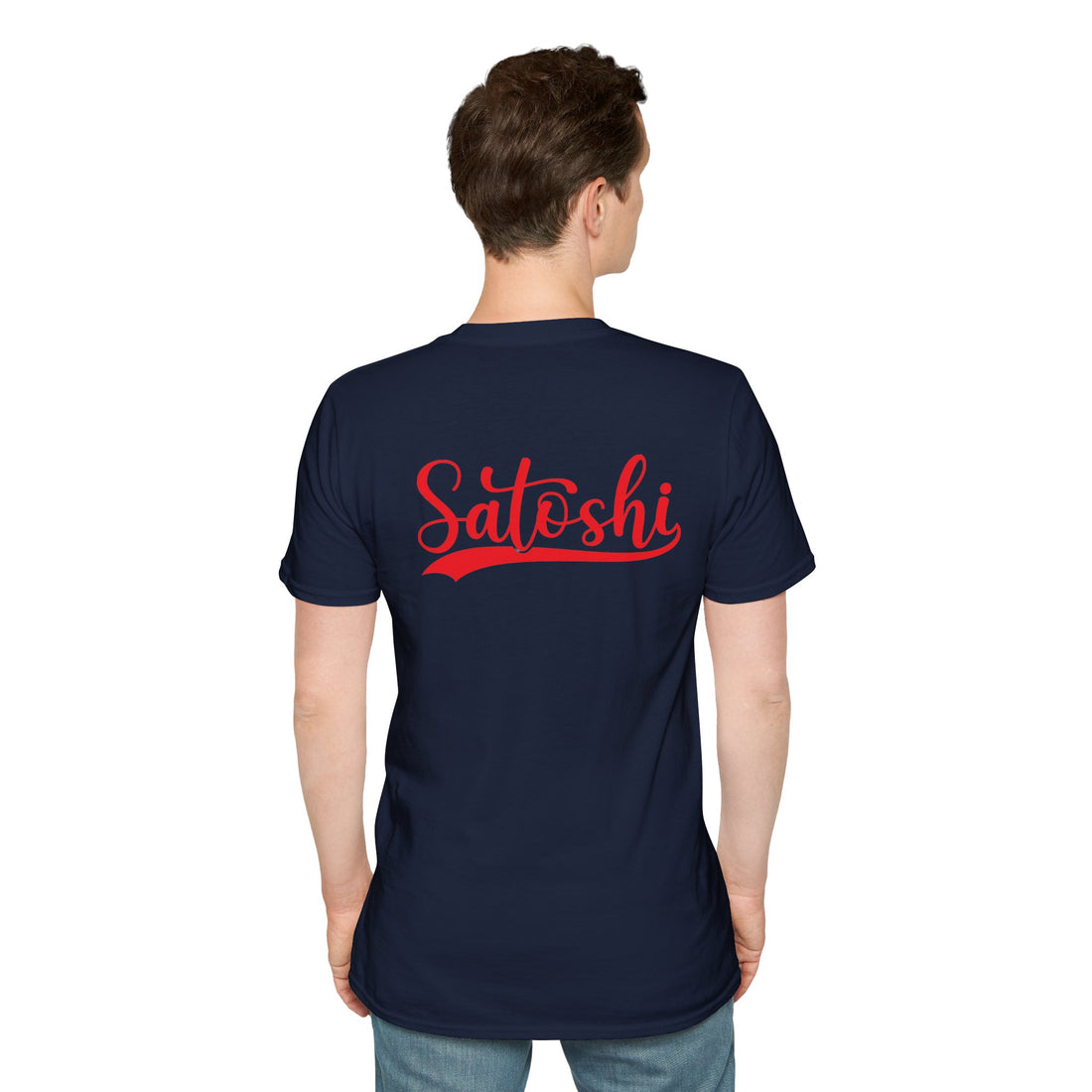 Satoshi (Back) - T-Shirt