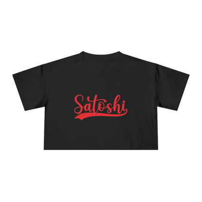 Crop Tee - Satoshi