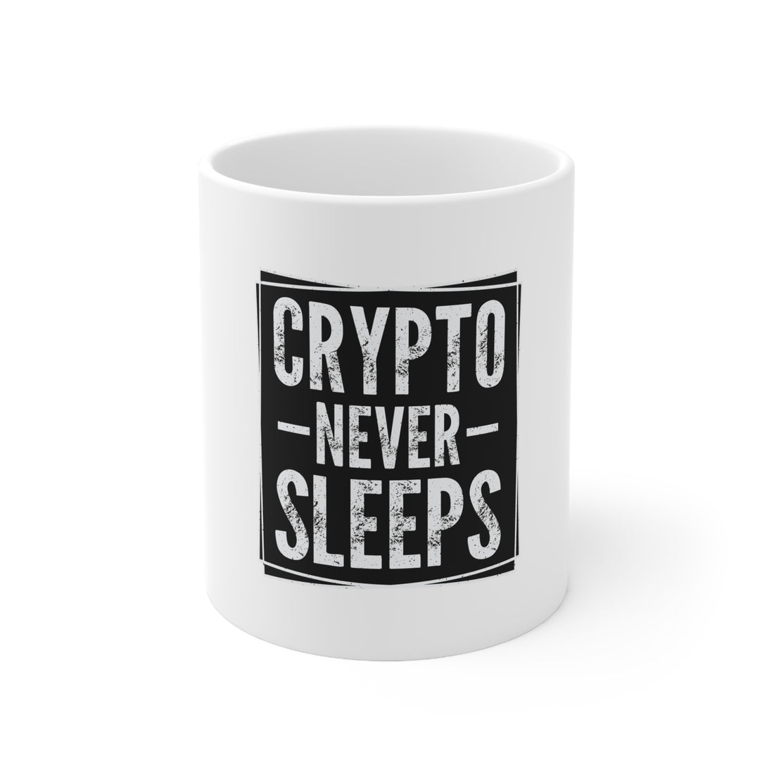 Coffee Cup - Crypto Never Sleeps