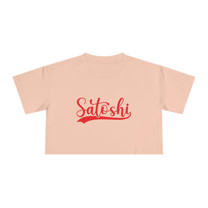 Crop Tee - Satoshi