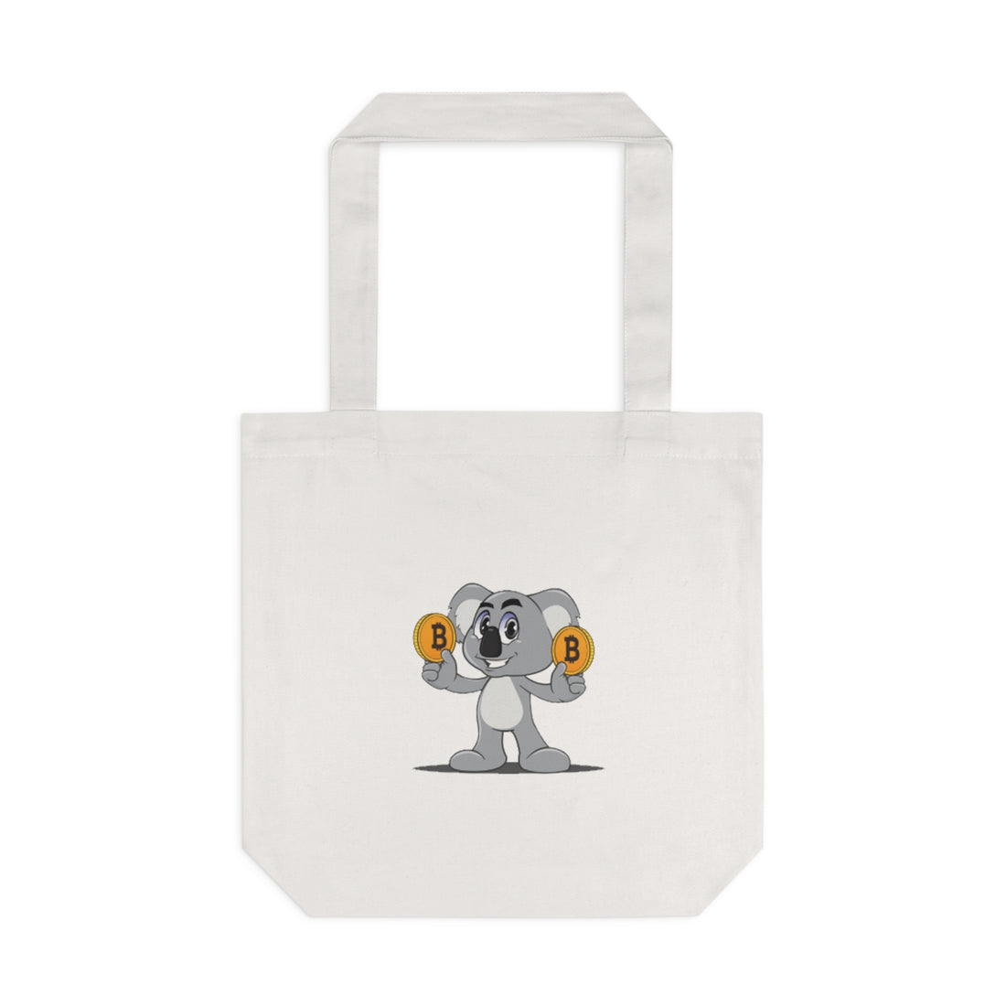 Premium 100% Cotton Tote Bag - BTC Koala