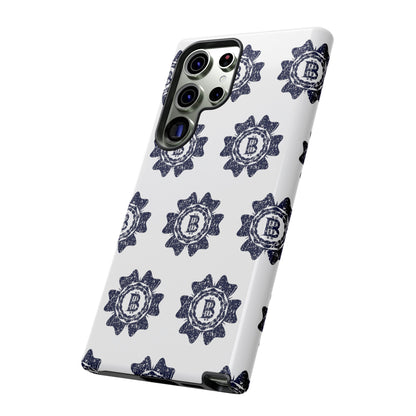 Phone Tough Case - Bitcoin Stamp White Background