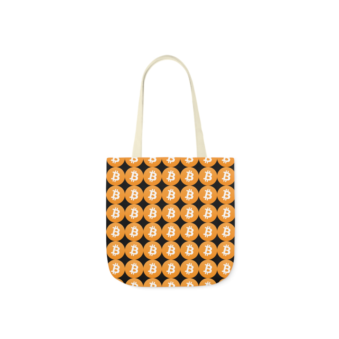 Canvas Tote Bag - Bitcoin Logo