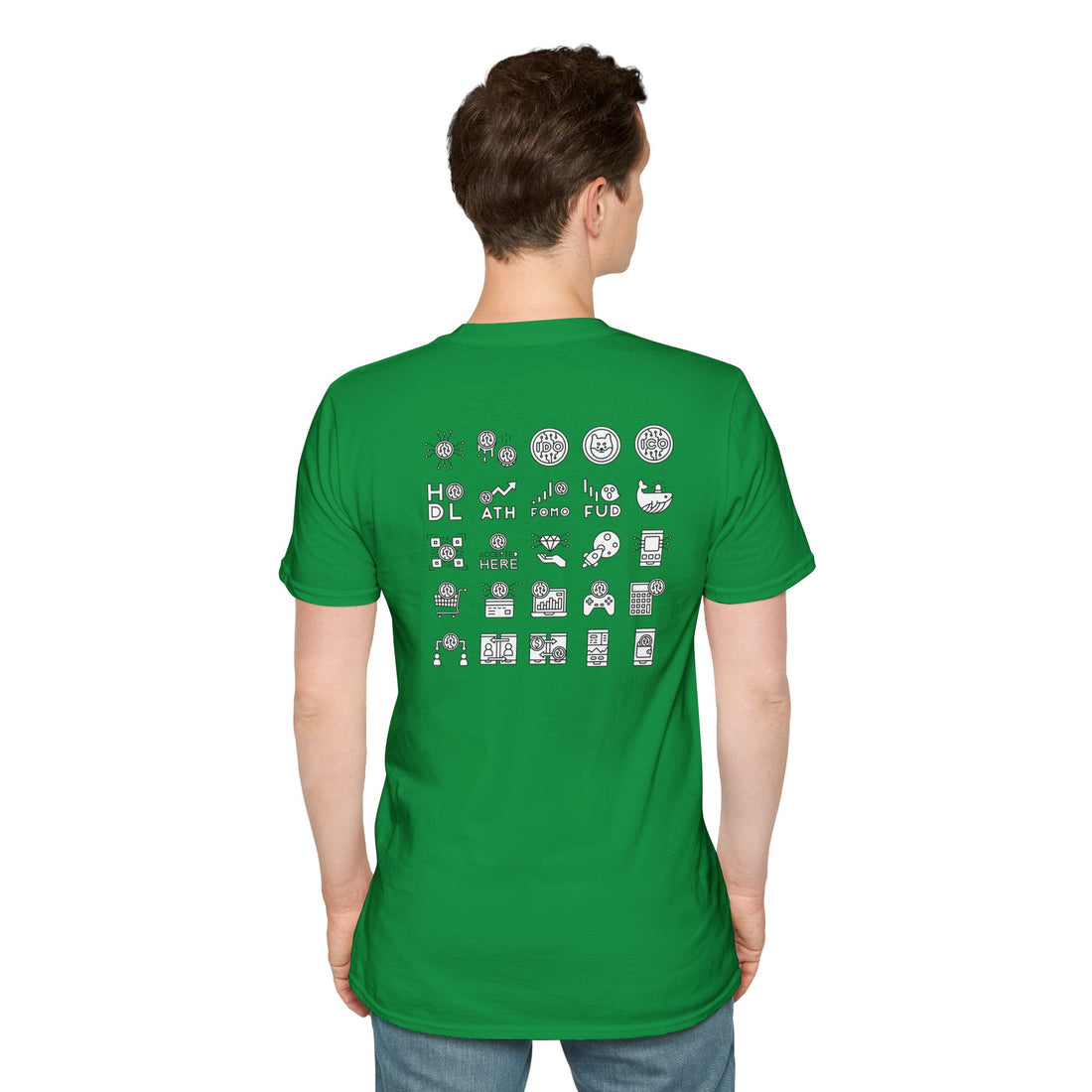 Crypto Symbols - Cotton T-Shirt