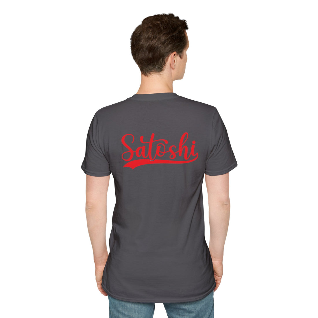Satoshi (Back) - T-Shirt